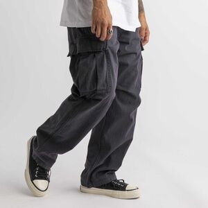 RARE General Admission - Stone Washed Herringbone Cargo Pants - L